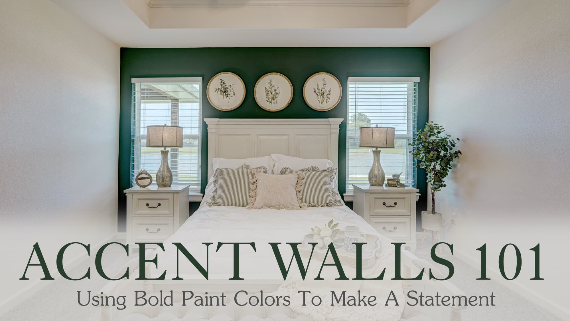 Accent Walls 101: Using Bold Paint Colors to Make a Statement