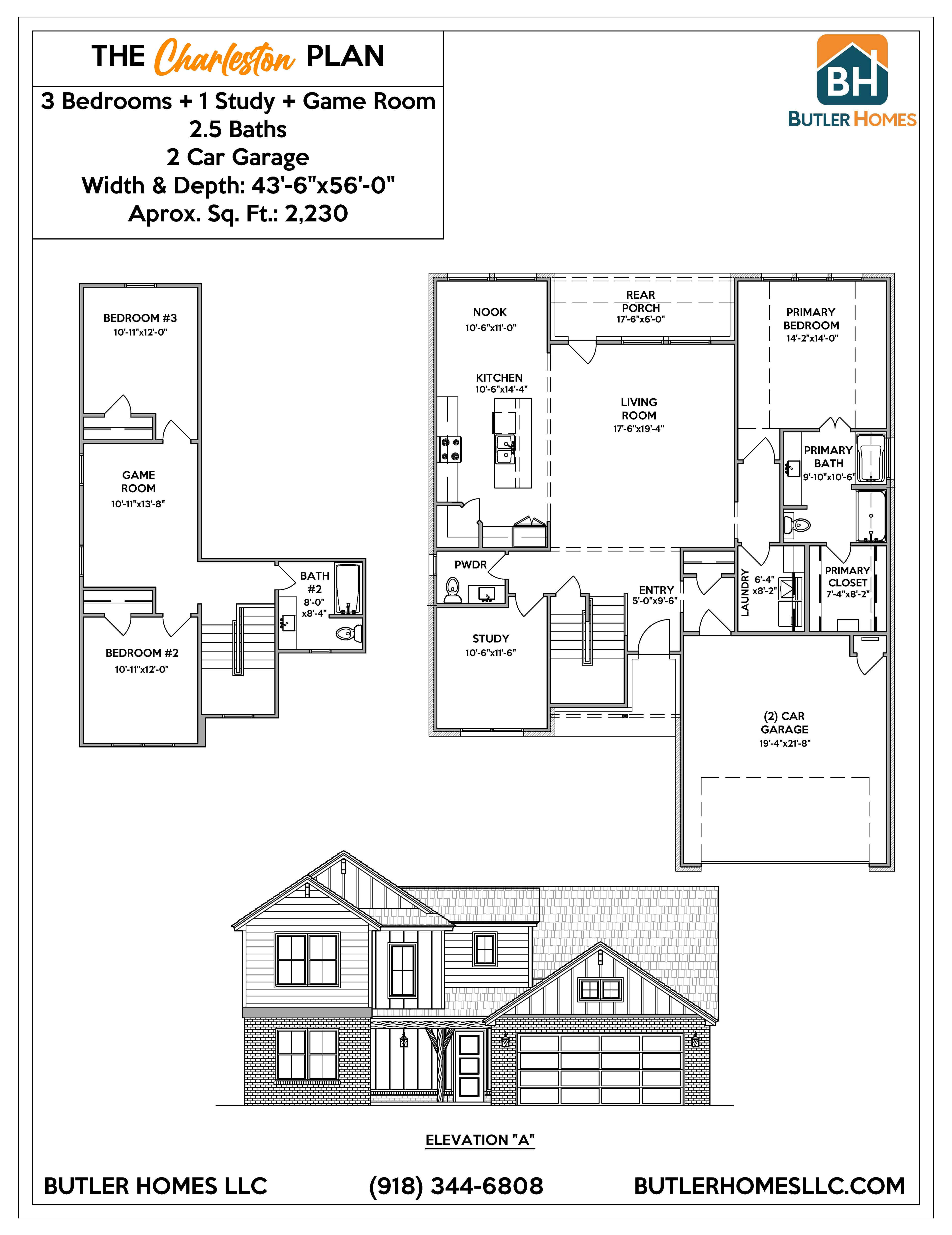 Charleston floor plan