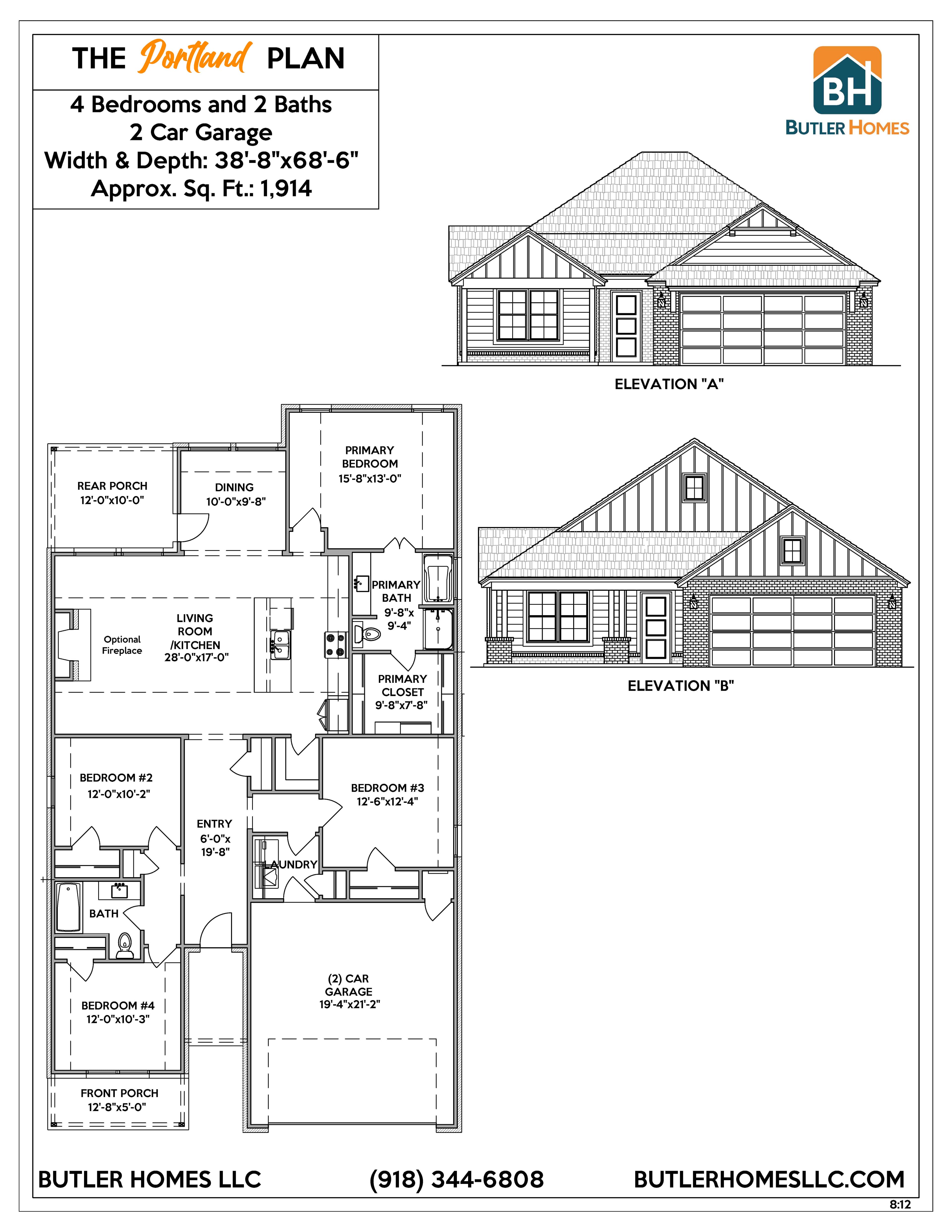 Portland floor plan