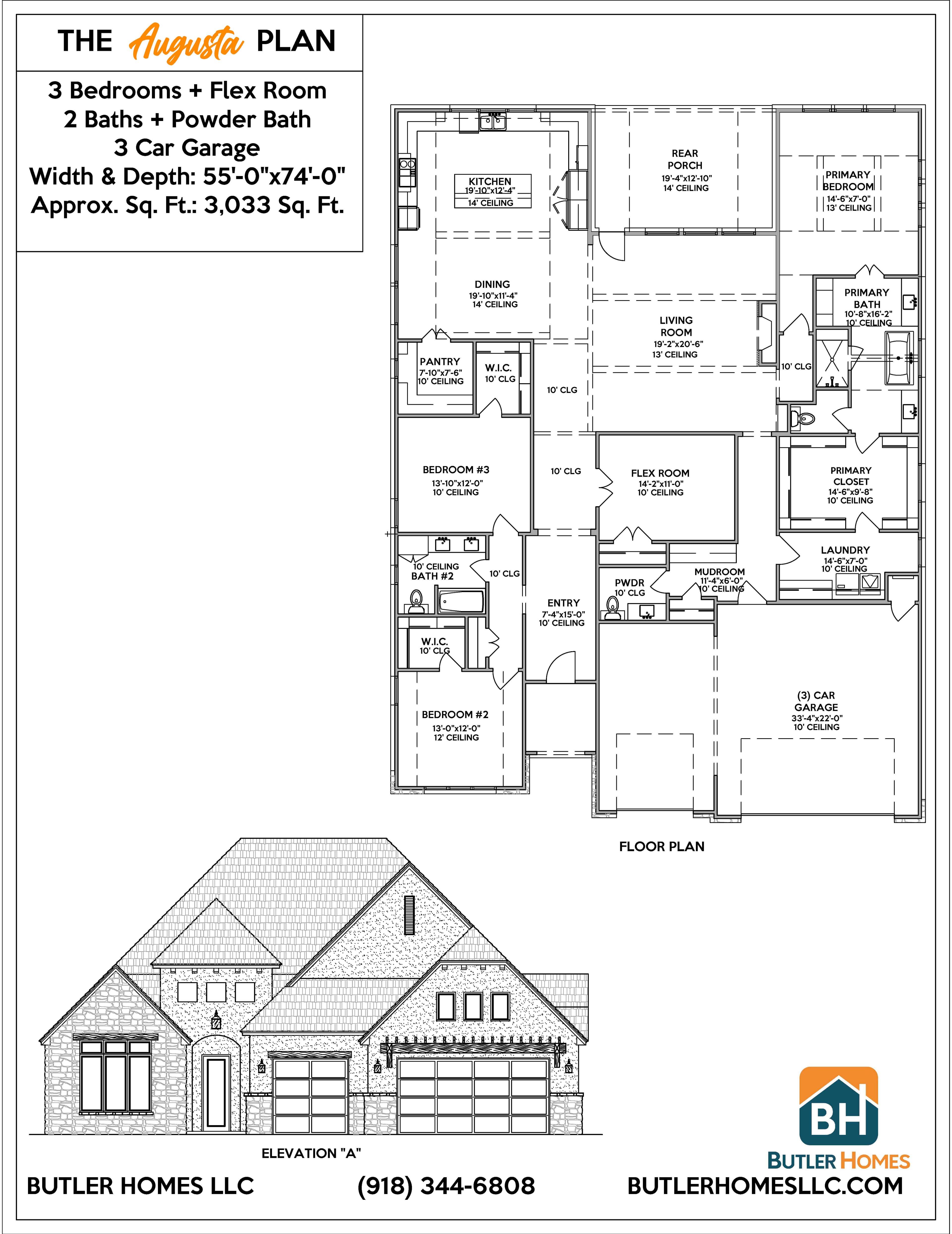 Augusta 1 floor plan