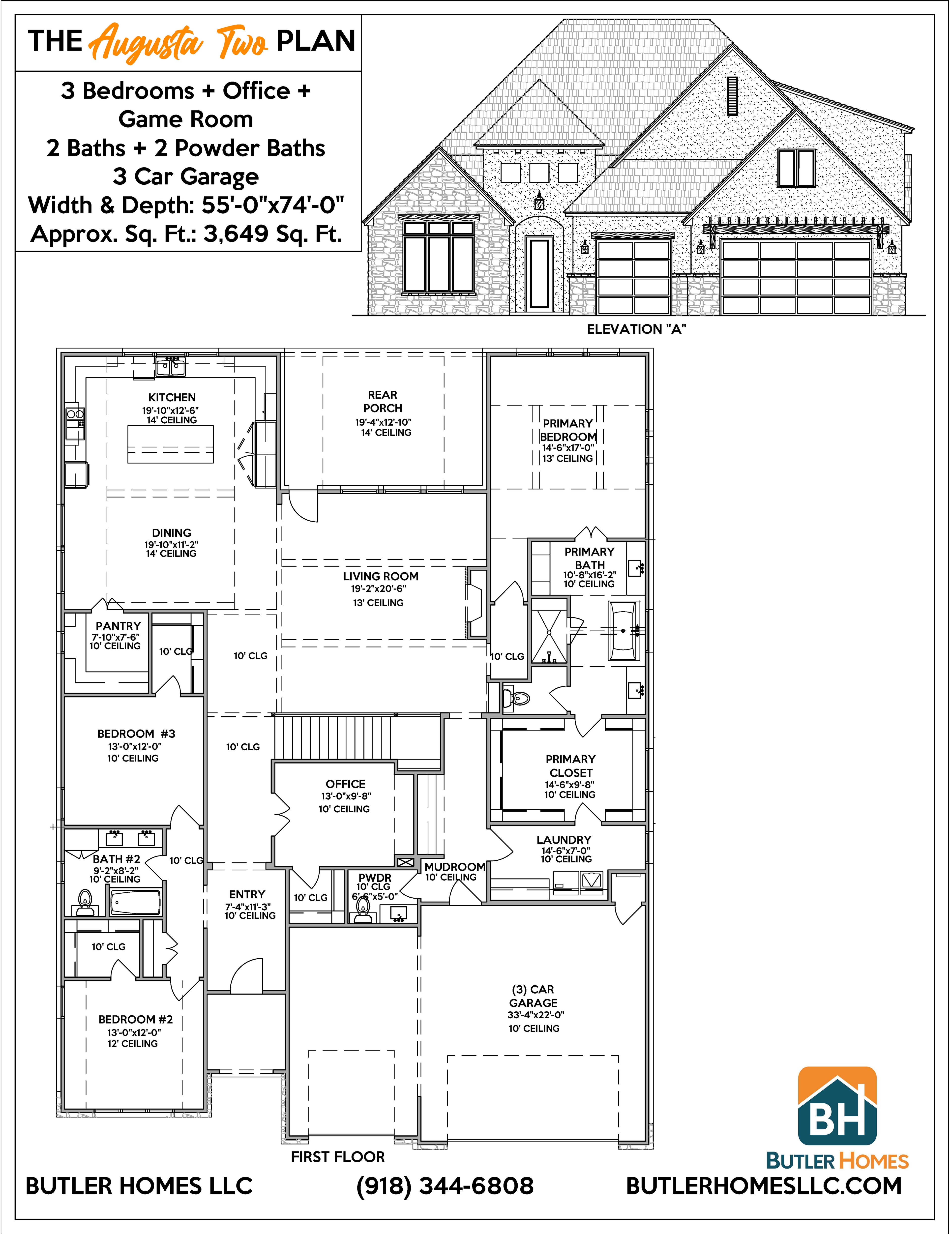 Augusta 2 floor plan